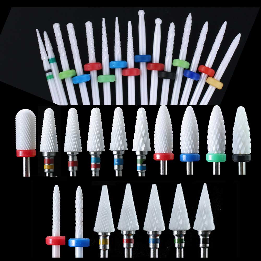 Nail Drill Machine - السيراميك مسمار مثقاب قاطعة المطحنة لقم