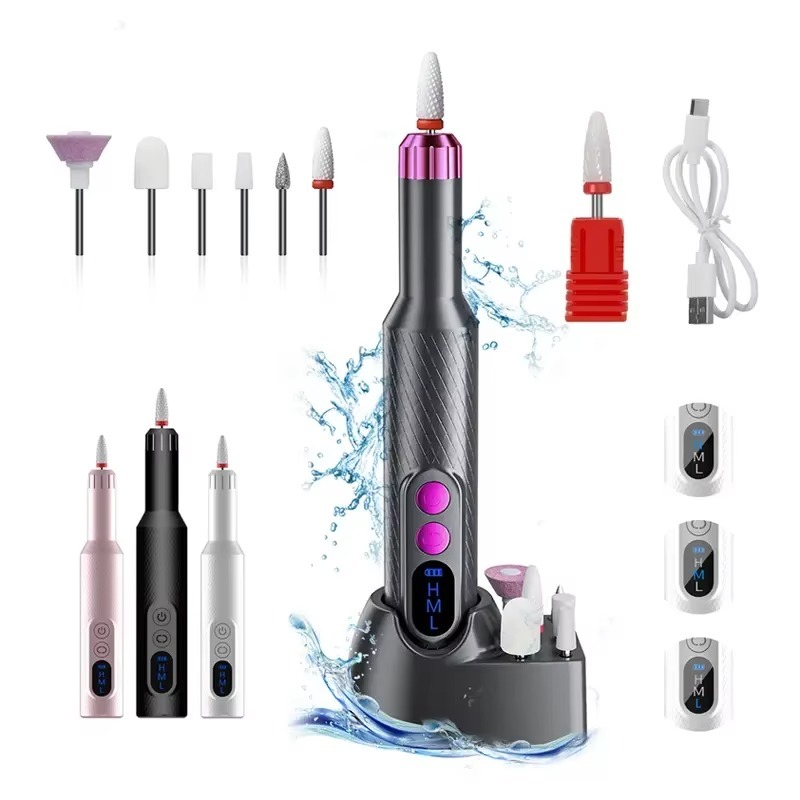 جهاز حفر الأظافر الكهربائي الم - مراجعة Nail Drill Machine وسعره