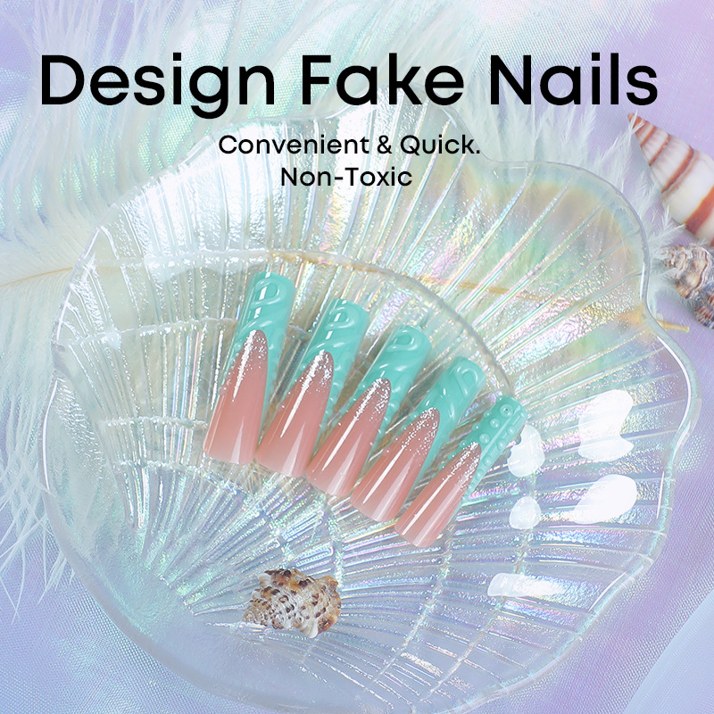 أظافر اصطناعية ثلاثية الأبعاد  - مراجعة Nail Art Pink وسعره