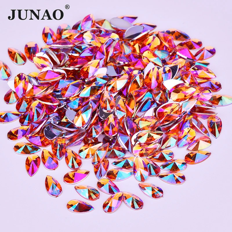 JUNAO 8x13 مللي متر البرتقال A - مراجعة Nail Art Orange وسعره