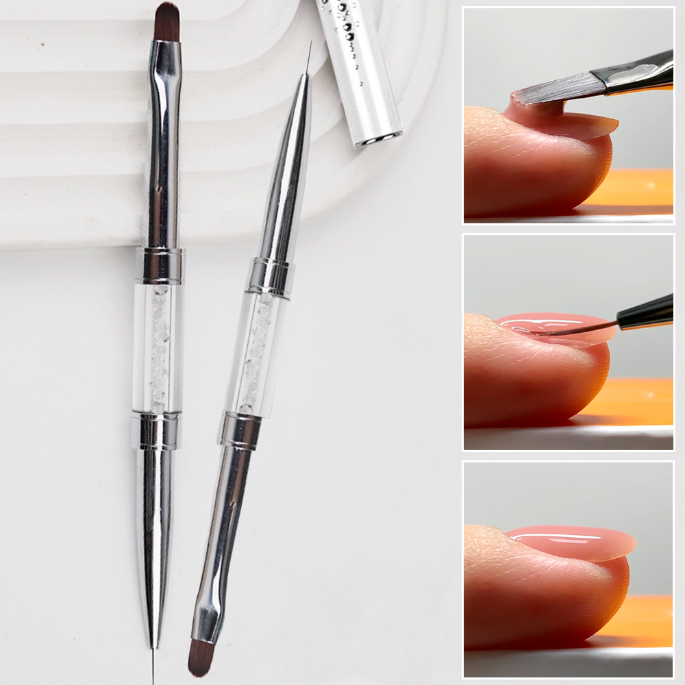 1 قطعة المهنية المزدوج نهاية م - مراجعة Nail Art Ombre وسعره