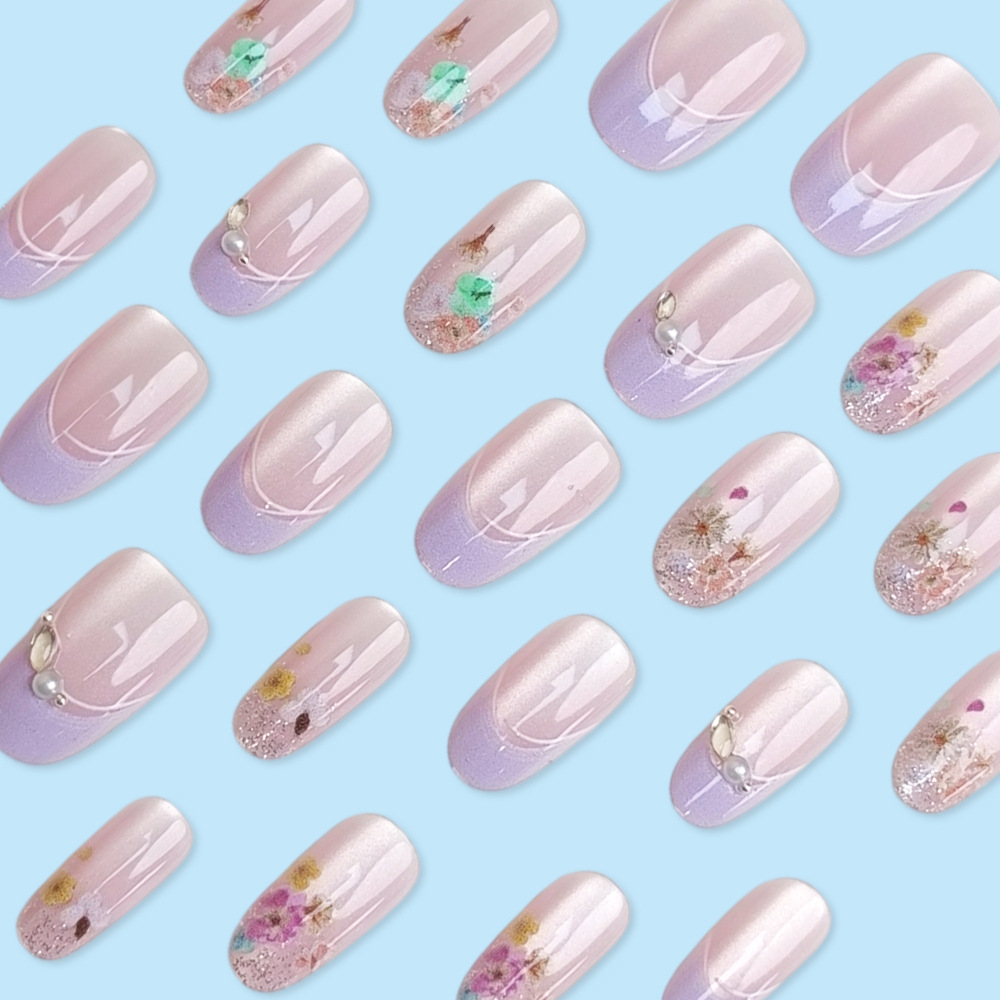 أظافر صناعية أكريليك ثلاثية ال - مراجعة Nail Art Pink وسعره