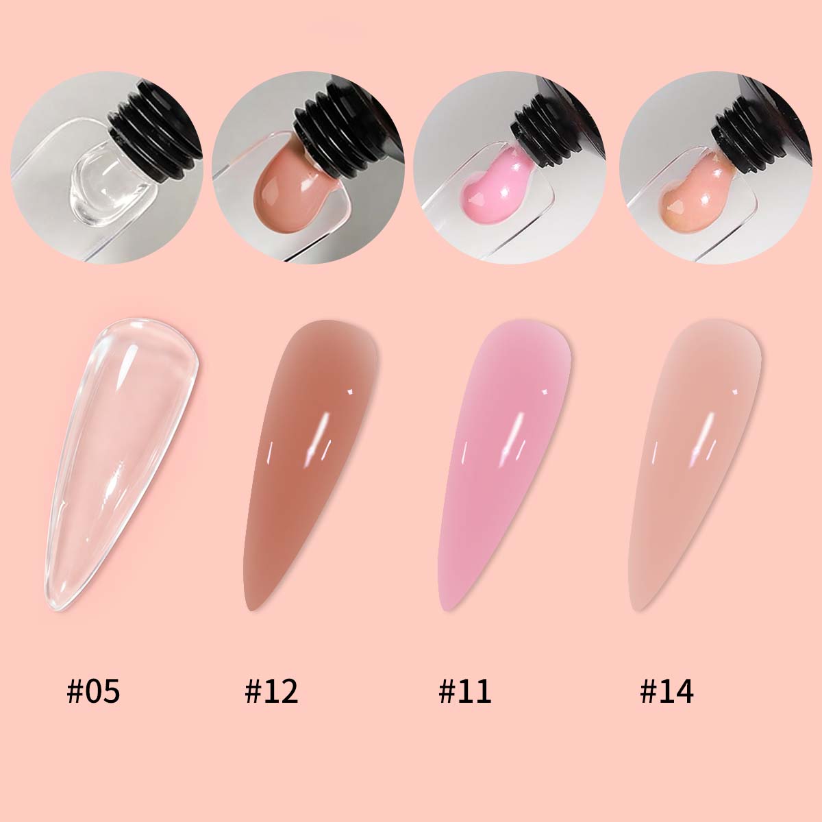 مجموعة جل تمديد الأظافر من دول - مراجعة Nail Art Ombre وسعره