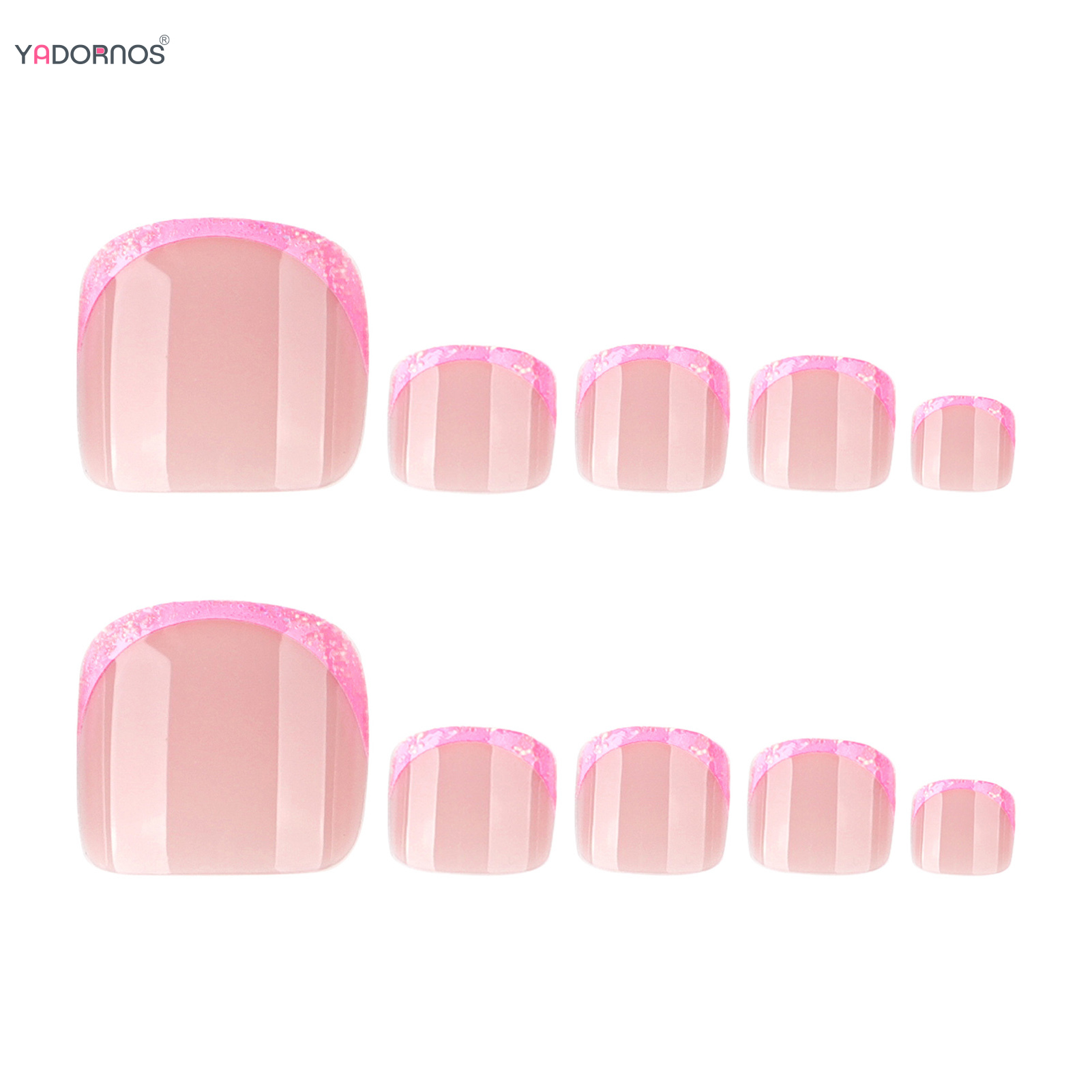 الوردي الفرنسية نصائح أظافر وه - مراجعة Nail Art Press On وسعره