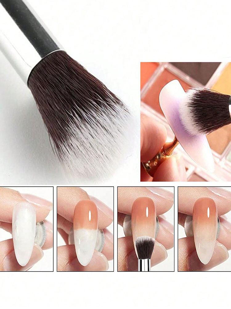 مجموعة من فرشاتين لرسم وتدرج ا - مراجعة Nail Art Ombre وسعره
